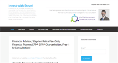 Desktop Screenshot of investwithsteve.com